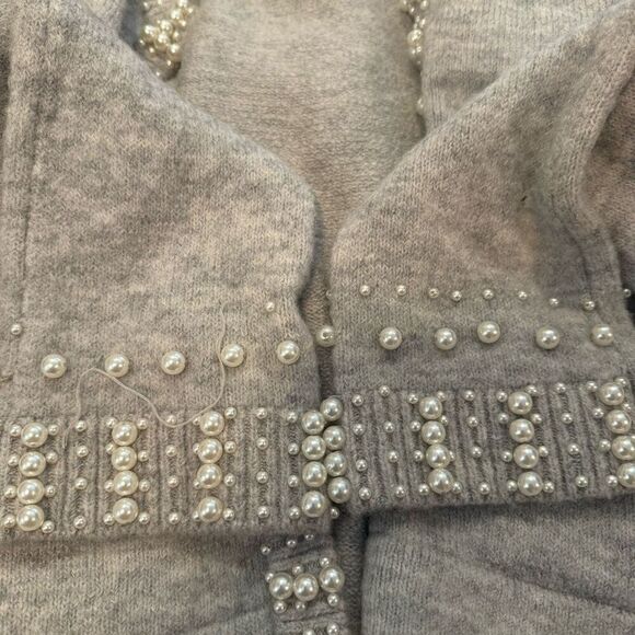 Maje Pearl Mohair Blend Cardigan Size 1 Small - Picture 6 of 9